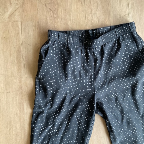 Eileen Fisher Morse Code Tencel Viscose Crepe Pant Ankle Length Size PP - Picture 6 of 10